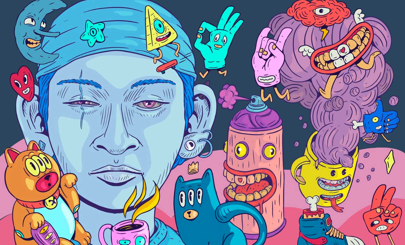 Стрит арт - пример