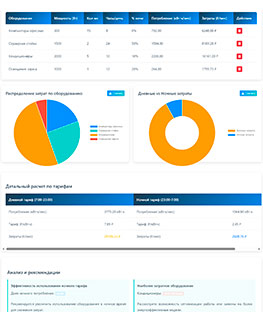 Экономика - Анализ затрат на электроэнергию - подробный расчет