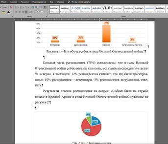 Анализ данных социологического опроса как продукт проектной деятельности